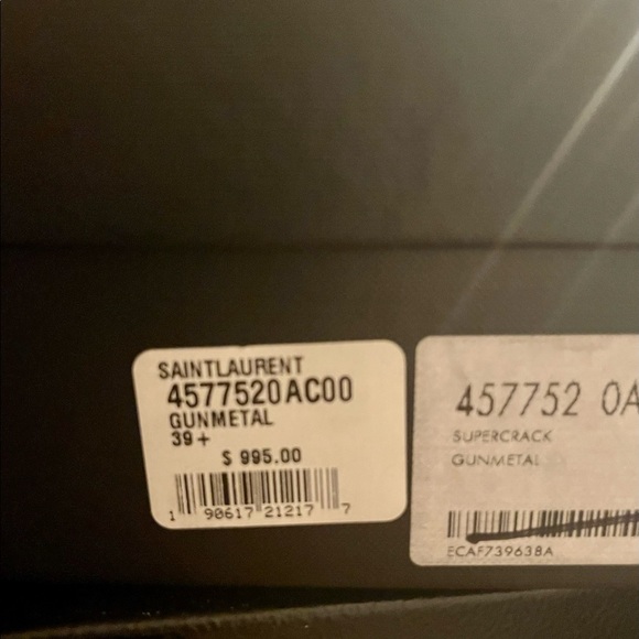 Saint Laurent Tribute Gun Metal - Picture 10 of 12